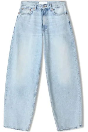 Samsøe Samsøe Femme, Jeans, Bleu, Taille: W25 L32 Jean taille haute et jambe large
