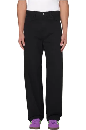 Carhartt Homme, Pantalons, Noir, Taille: W34 Pantalon Cargo Blanc pour Homme