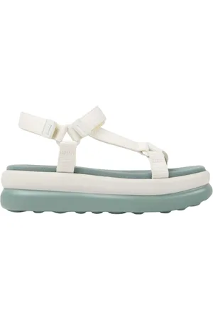 Camper Femme, Chaussures, Blanc, Taille: 36 EU Sandales Plateforme Blanches pour Femmes