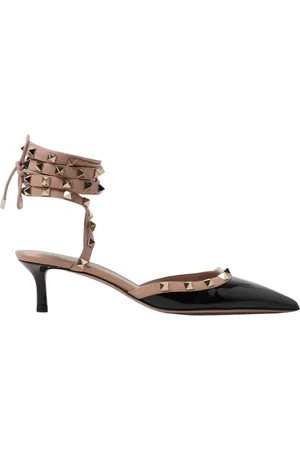 VALENTINO GARAVANI Femme, Chaussures, Noir, Taille: 36 1/2 EU Escarpins Rockstud Kitten Heel Noirs