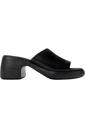 Camper Femme, Chaussures, Noir, Taille: 35 EU Sandale Plateforme Noire pour Femme