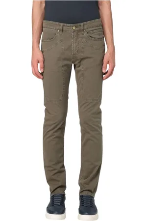 Jeckerson Homme, Jeans, Brun, Taille: W31 Pantalon Jaune Crème Coupe Décontractée