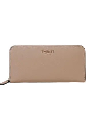 Twin-Set Femme, Accessoires, , Taille: ONE Size Portefeuille en Cuir Élégant
