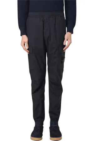 Stone Island Homme, Pantalons, Bleu, Taille: W30 Pantalon Cargo Bleu Coupe Décontractée