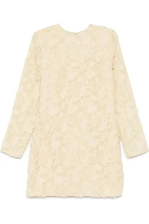 Samsøe Samsøe Femme, Robes, , Taille: 40 FR Robe Jaune à Manches Longues
