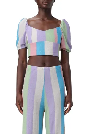 MC2 SAINT BARTH Femme, Blouses et Chemises, Multicolore, Taille: 40 FR Ensemble Tricoté Rayé