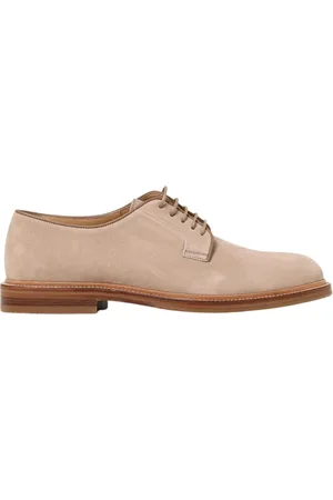 Brunello Cucinelli Homme, Chaussures, , Taille: 45 EU Chaussures Oxford Brogue Marron