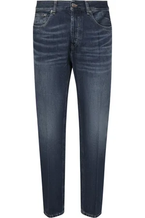 Dondup Homme, Jeans, Bleu, Taille: W36 Jean Slim Fit Bleu Foncé