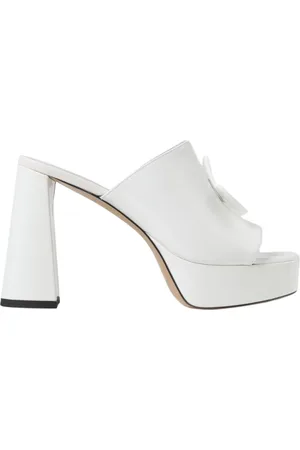Patou Femme, Chaussures, Blanc, Taille: 39 EU Sandales à talons blancs