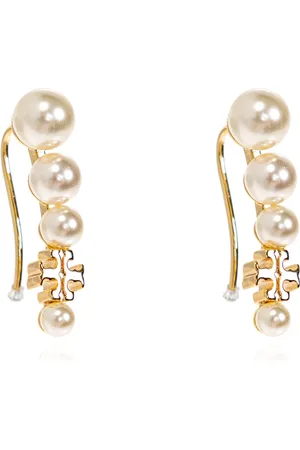 Tory Burch Femme, Accessoires, Jaune, Taille: ONE Size Boucles d