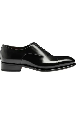 santoni Homme, Chaussures, Noir, Taille: 46 EU Chaussures Classiques Brogue en Cuir