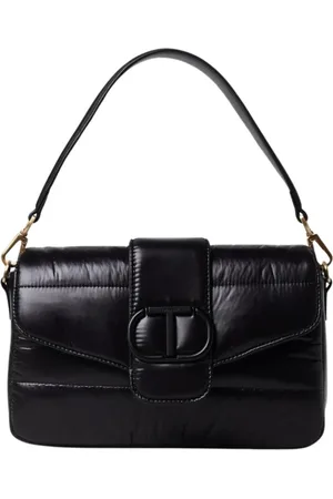 Twin-Set Femme, Sacs, Noir, Taille: ONE Size Sac à Bandoulière Matelassé
