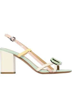 Twin-Set Femme, Chaussures, Vert, Taille: 38 EU Élégantes Sandales à Talon Bloc Glace