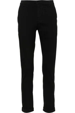 Dondup Homme, Pantalons, Noir, Taille: W36 Pantalon Noir Élégant