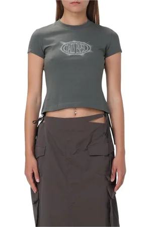 Daily paper Femme, Tops, Vert, Taille: 40 FR Tee-shirt Graphique Vert pour Femmes
