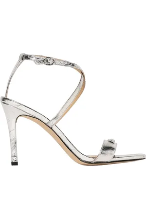 Michael Kors Femme, Chaussures, Gris, Taille: 38 EU Sandales Plates et Élégantes