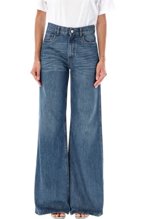 COPERNI Femme, Jeans, Bleu, Taille: 38 FR Jean Évasé Vintage Bleu