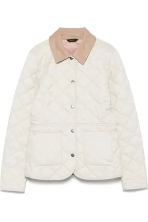 Barbour Femme, Vestes, Blanc, Taille: 42 FR Veste matelassée pour femme