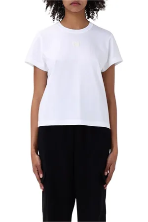Alexander Wang Femme, Tops, Blanc, Taille: 42 FR Tee-shirt Blanc avec Logo