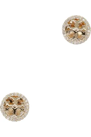 Tory Burch Femme, Accessoires, Jaune, Taille: ONE Size Élégant Collier Femme en Or