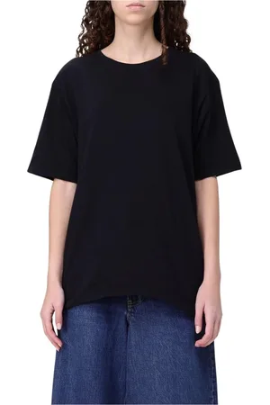 Khaite Femme, Tops, Noir, Taille: 38 FR Tee-shirt noir à manches courtes
