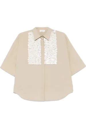P.A.R.O.S.H. Femme, Blouses et Chemises, , Taille: 36 FR Chemise Élégante en Coton