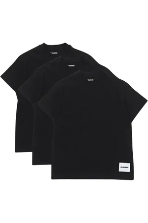 Jil Sander Femme, Tops, Noir, Taille: 36 FR T-shirt noir décontracté