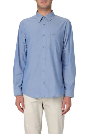 Armani Exchange Homme, Chemises, Bleu, Taille: M Chemise en Denim