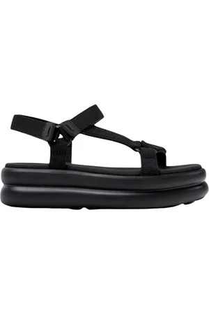 Camper Femme, Chaussures, Noir, Taille: 38 EU Sandales à Plateforme Noires