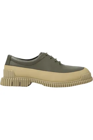 Camper Homme, Chaussures, Vert, Taille: 40 EU Baskets Brogue en Cuir Multicolore