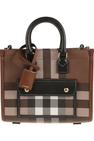 Burberry Femme, Sacs, Multicolore, Taille: ONE Size Mini Sac Fourre-tout à Carreaux