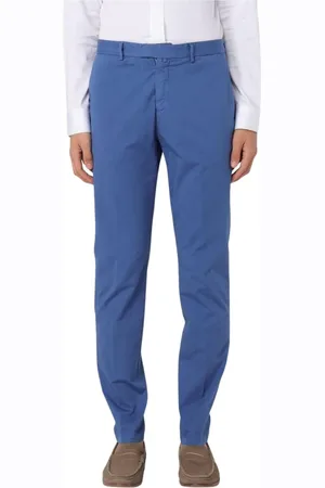 BROOKSFIELD Homme, Pantalons, Bleu, Taille: S Pantalon élégant inspiré militaire
