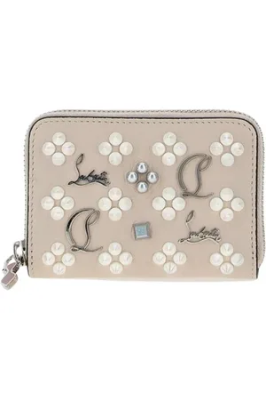Christian Louboutin Femme, Accessoires, Rose, Taille: ONE Size Portefeuille en Cuir Rose