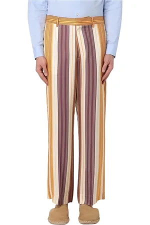 Etro Homme, Pantalons, Multicolore, Taille: M Pantalon ajusté à motifs multicolores