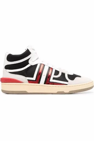 Lanvin Femme, Chaussures, Multicolore, Taille: 44 EU Baskets montantes avec détails en daim