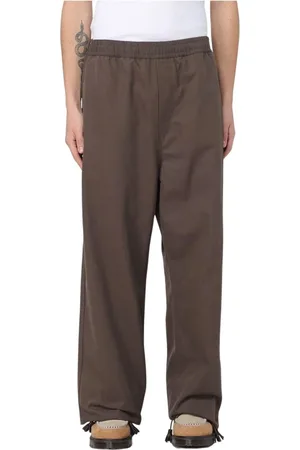 Daily paper Homme, Pantalons, Vert, Taille: L Pantalon décontracté vert avec taille élastique
