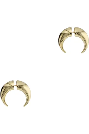 Marine Serre Femme, Accessoires, Jaune, Taille: ONE Size Boucles d