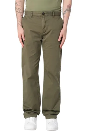 Woolrich Homme, Pantalons, Vert, Taille: W34 Pantalon en coton d