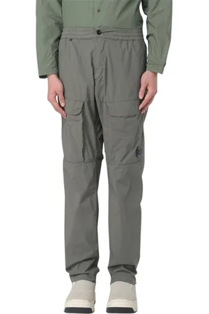 C.P. Company Homme, Pantalons, Vert, Taille: M Pantalon Cargo Vert Style Léger