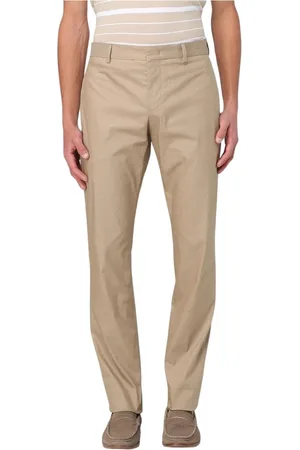 PT Torino Homme, Pantalons, , Taille: M Pantalon Classique Bleu Straight Leg