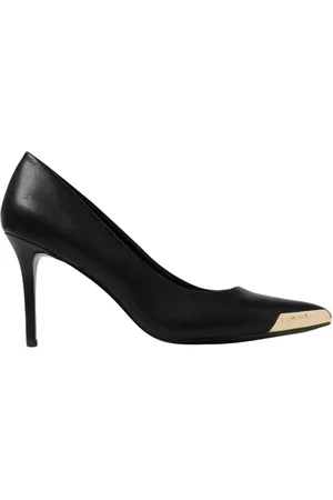 VERSACE Femme, Chaussures, Noir, Taille: 39 EU Escarpins Noirs Style Élégant