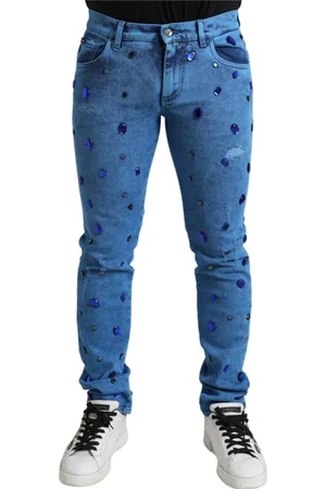 Dolce & Gabbana Homme, Jeans, Bleu, Taille: L Jeans slim