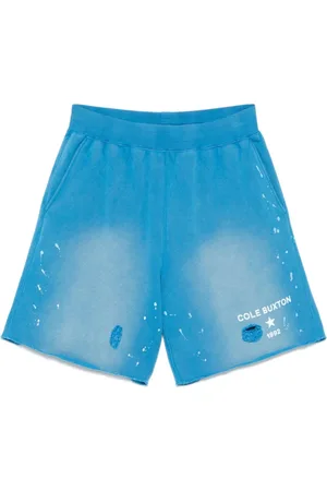 Cole Buxton Homme, Shorts, Bleu, Taille: S Vintage Style Denim Shorts