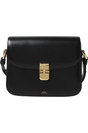 A.P.C. Femme, Sacs, Noir, Taille: ONE Size Sac à bandoulière en cuir noir