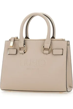 Liu Jo Femme, Sacs, Gris, Taille: ONE Size Sac à main en cuir vegan, couleur tourterelle