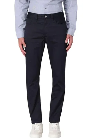 Armani Exchange Homme, Pantalons, Bleu, Taille: W30 Pantalon Slim en Coton Vert