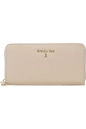Patrizia Pepe Femme, Accessoires, , Taille: ONE Size Portefeuille en Cuir à Fermeture Éclair