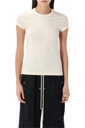Rick Owens Femme, Tops, , Taille: 40 FR Tee-shirt court et stylé