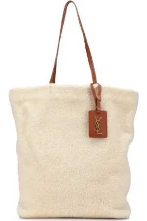 Saint Laurent Femme, Pre-owned, , Taille: ONE Size Pre-owned Tissu cabas