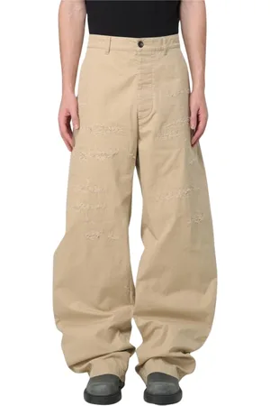 Dsquared2 Homme, Pantalons, , Taille: L Pantalon Large Déchiré Sable